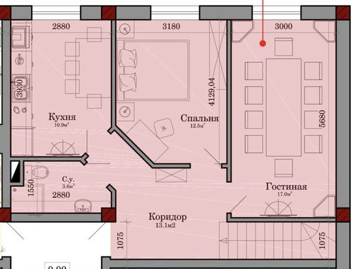 Novostroyka Kvartira dupleks 117 kv sergeli